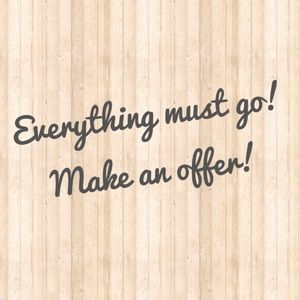 *SALE* Make an offer!